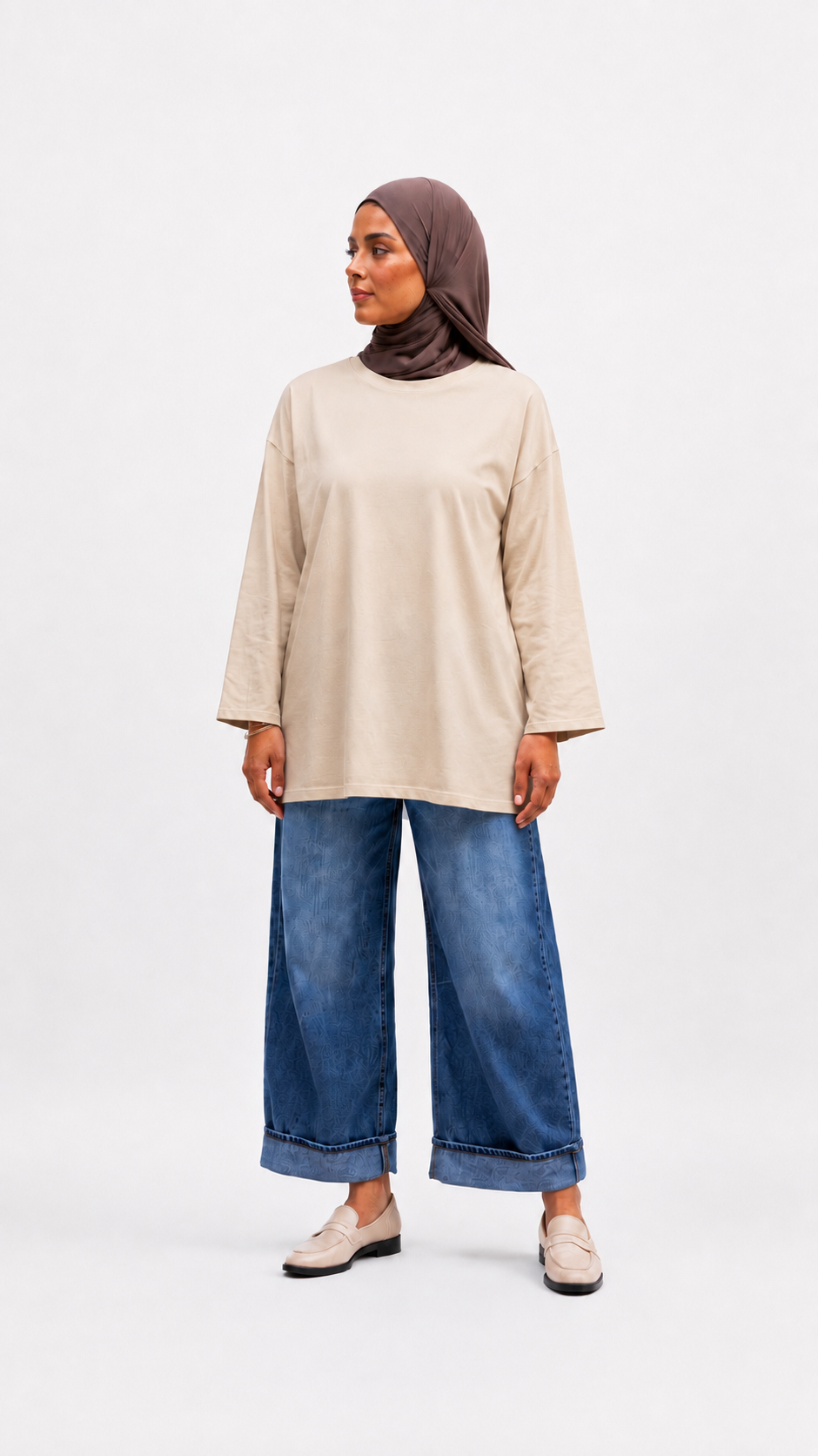 T-shirt Beige