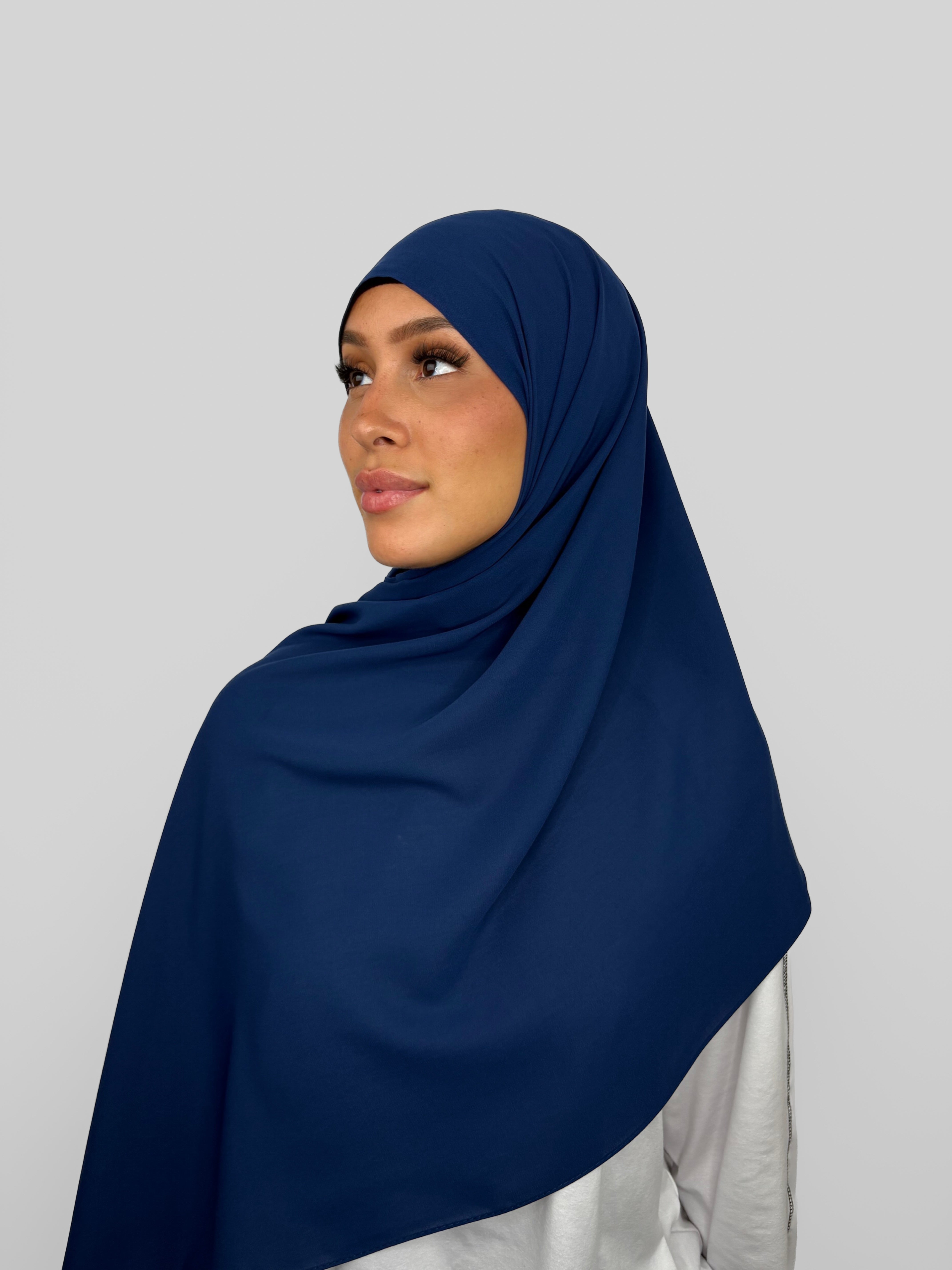 Soie de medine Marine
