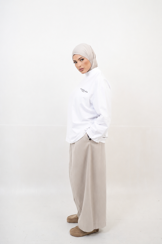 Oversize-Hose Oliv