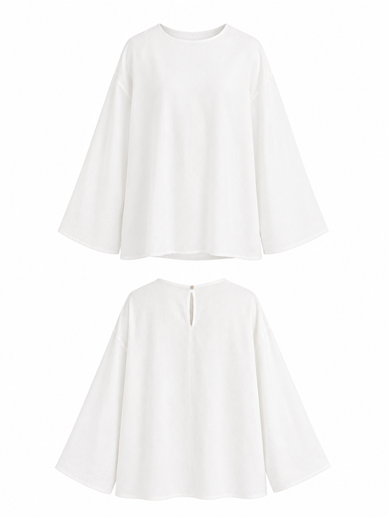 Blouse LINO - Blanc