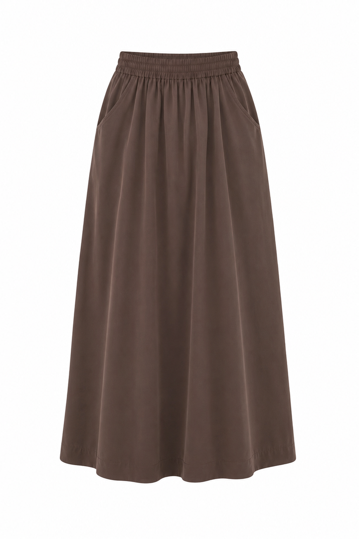 Brown Skirt