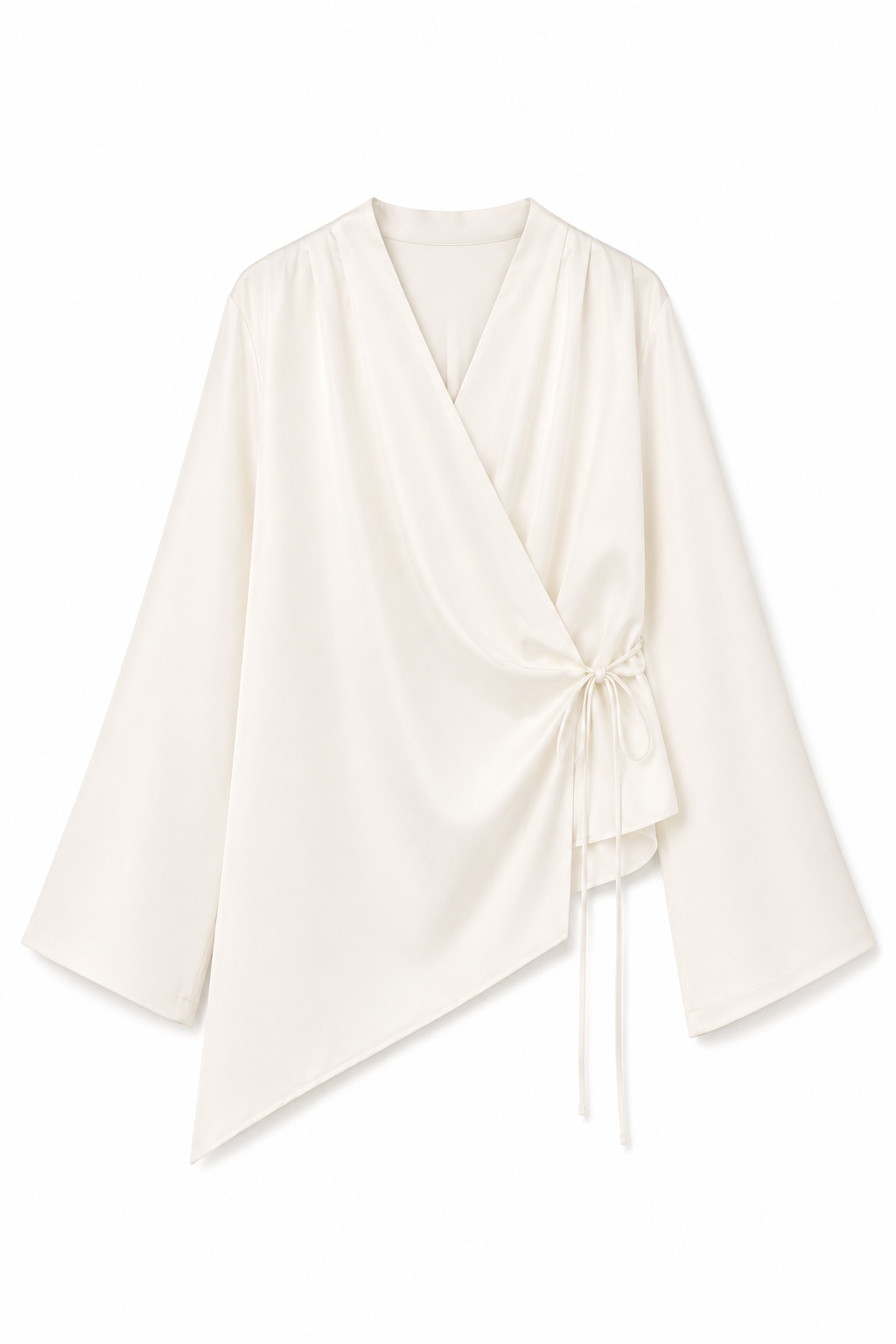 Blouse PORTEFEUILLE - Crème