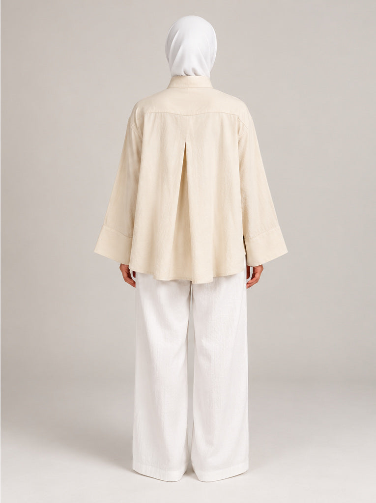Blouse CAMÉLIA- BEIGE