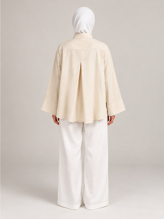 Blouse CAMÉLIA- BEIGE