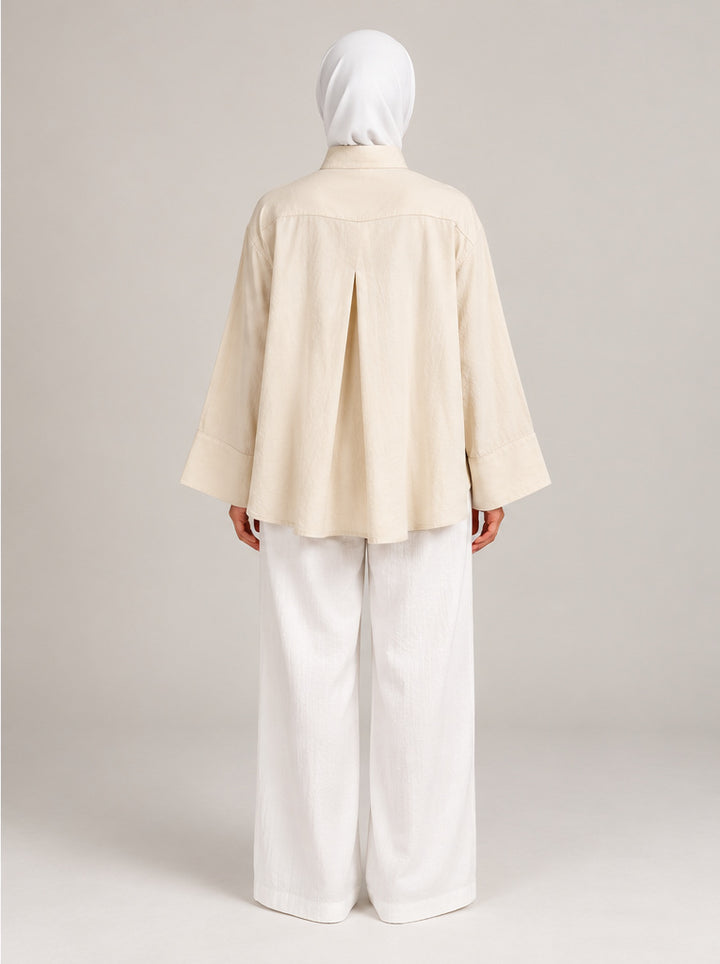 Blouse CAMÉLIA- BEIGE