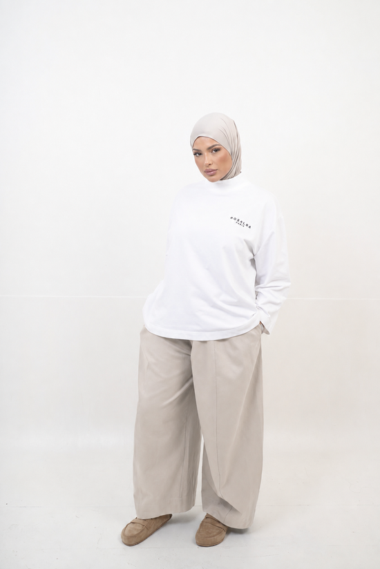 Oversize-Hose Oliv