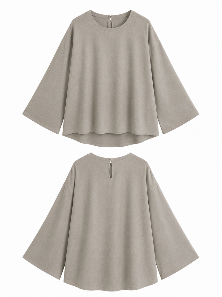 Blouse LINO - Taupe