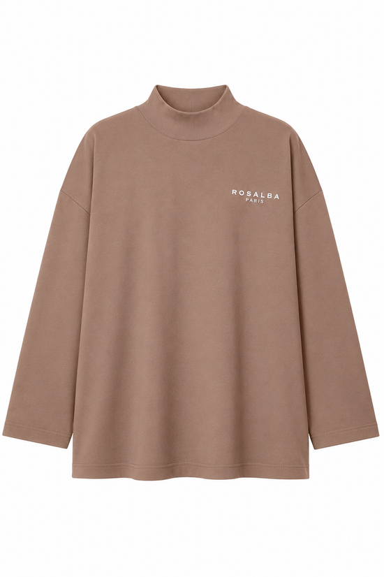 T-shirt Marron