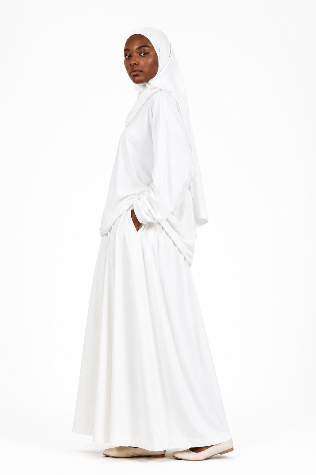Jupe ALBA - Blanche