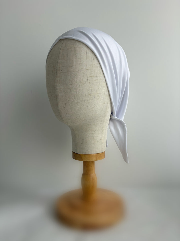Bonnet Jersey Blanc