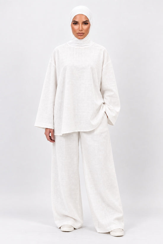 Blouse LINO - Blanc