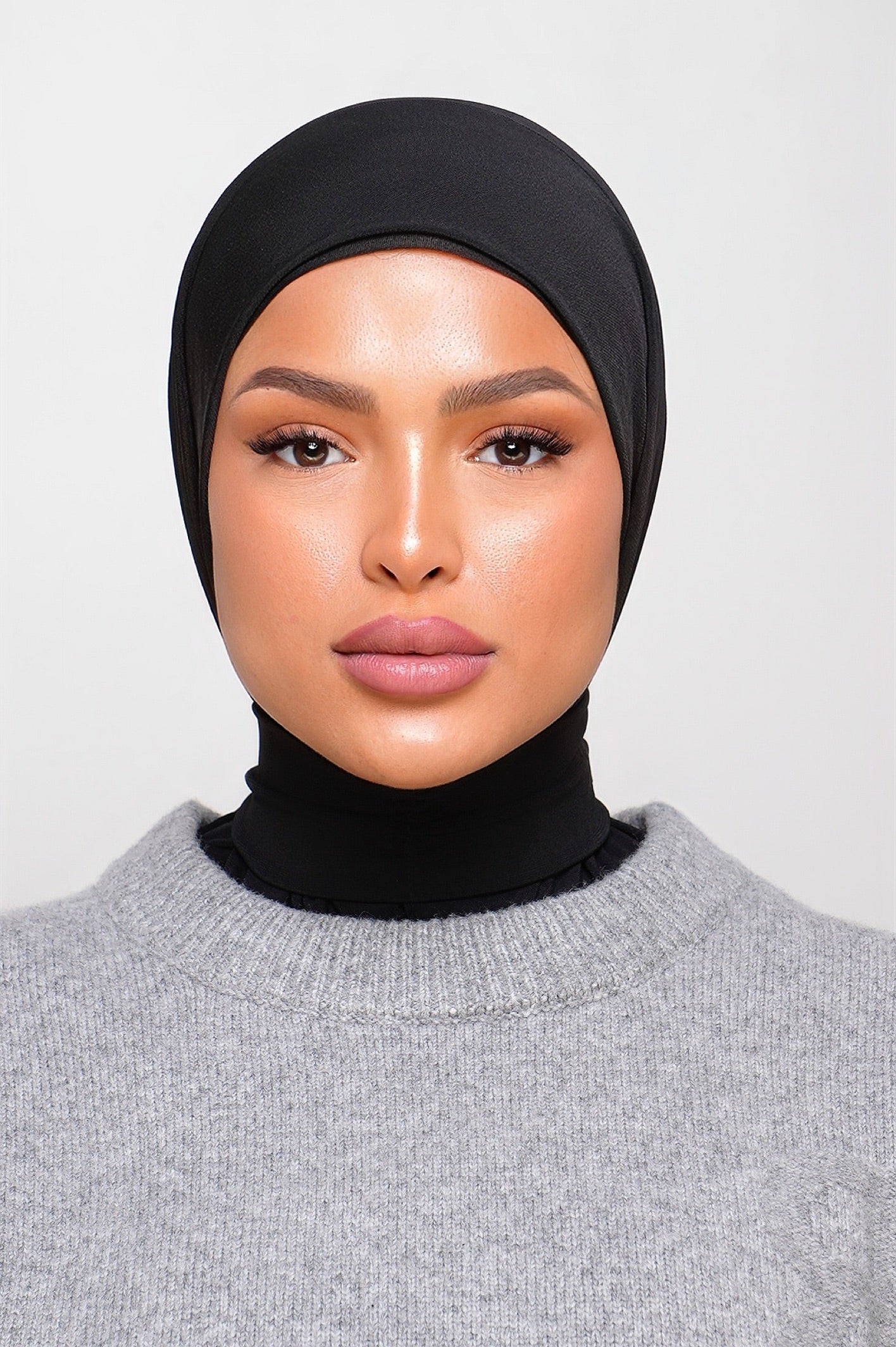 Cagoule 6 boutons - JERSEY - Noir