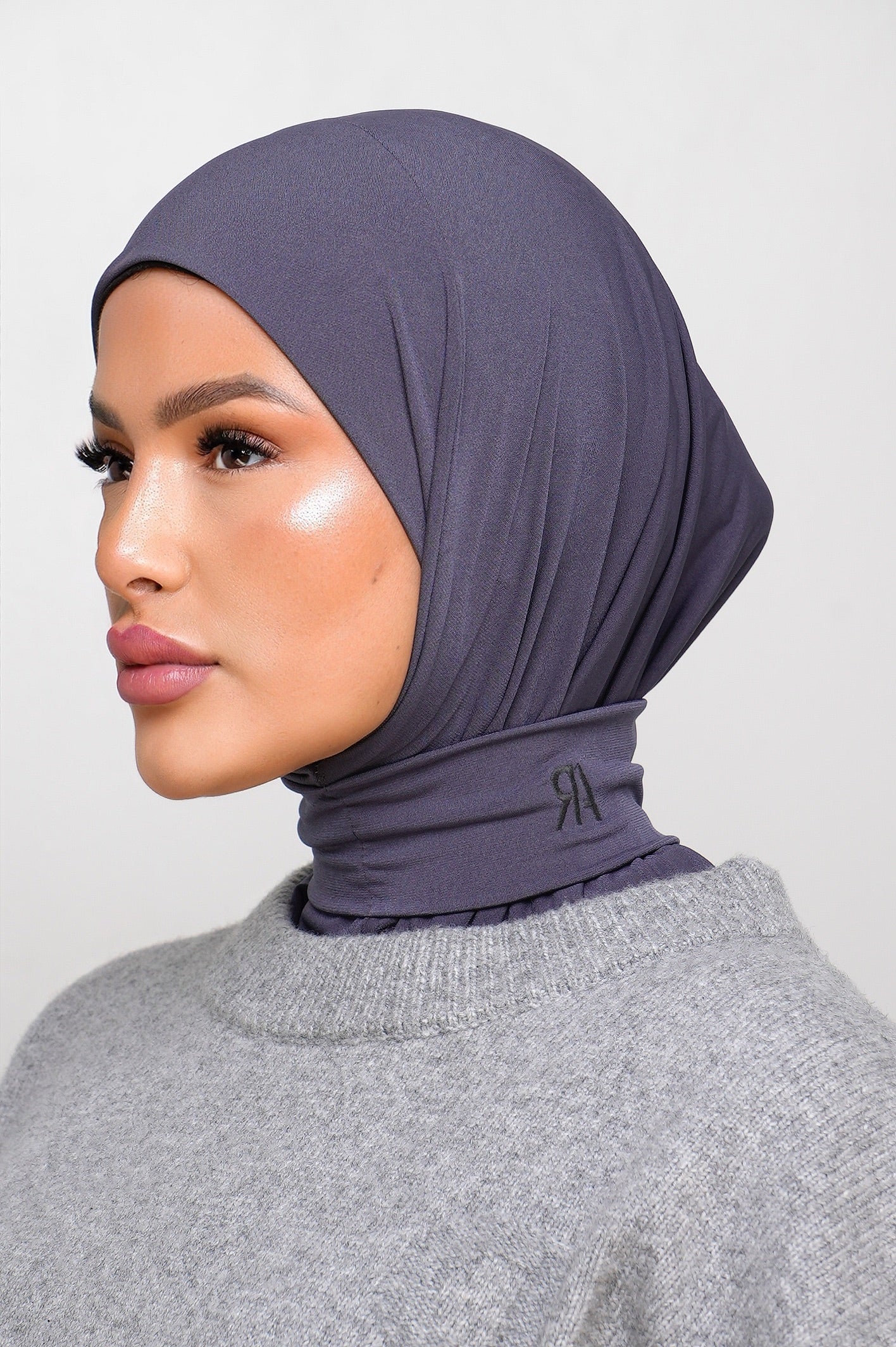 Cagoule 6 boutons - JERSEY - GRIS FONCE