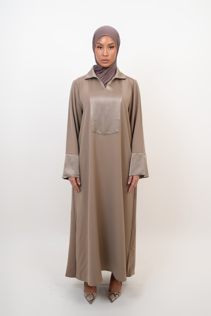Abaya taupe