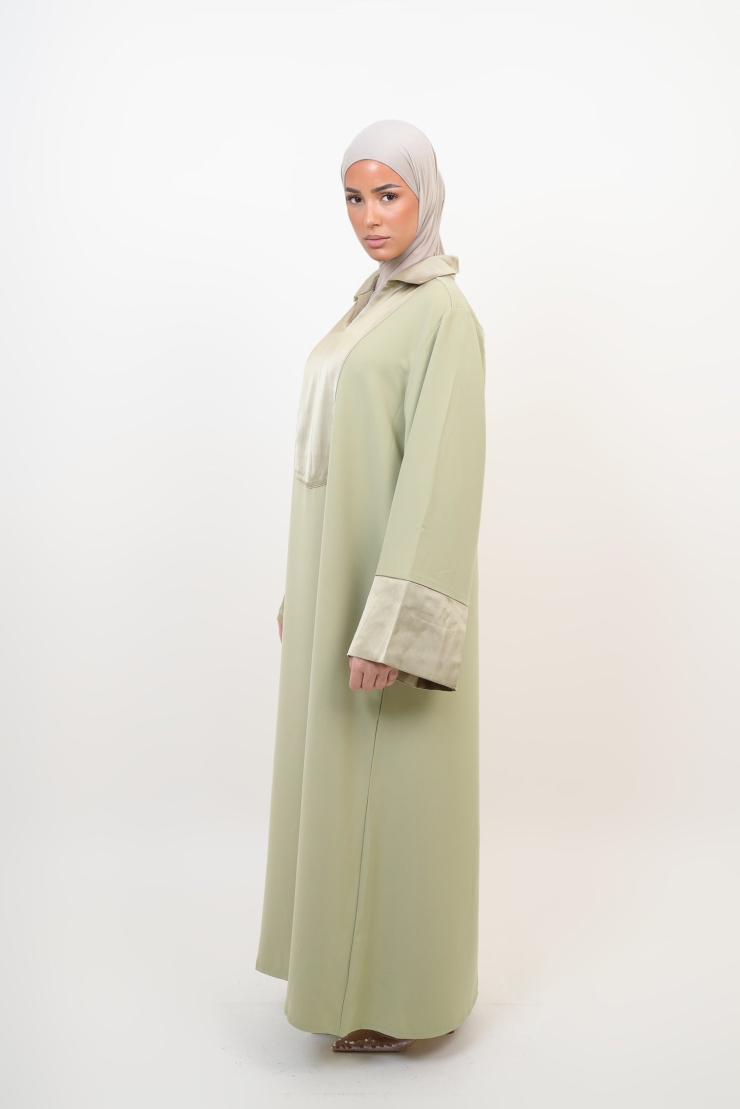 Abaya vert