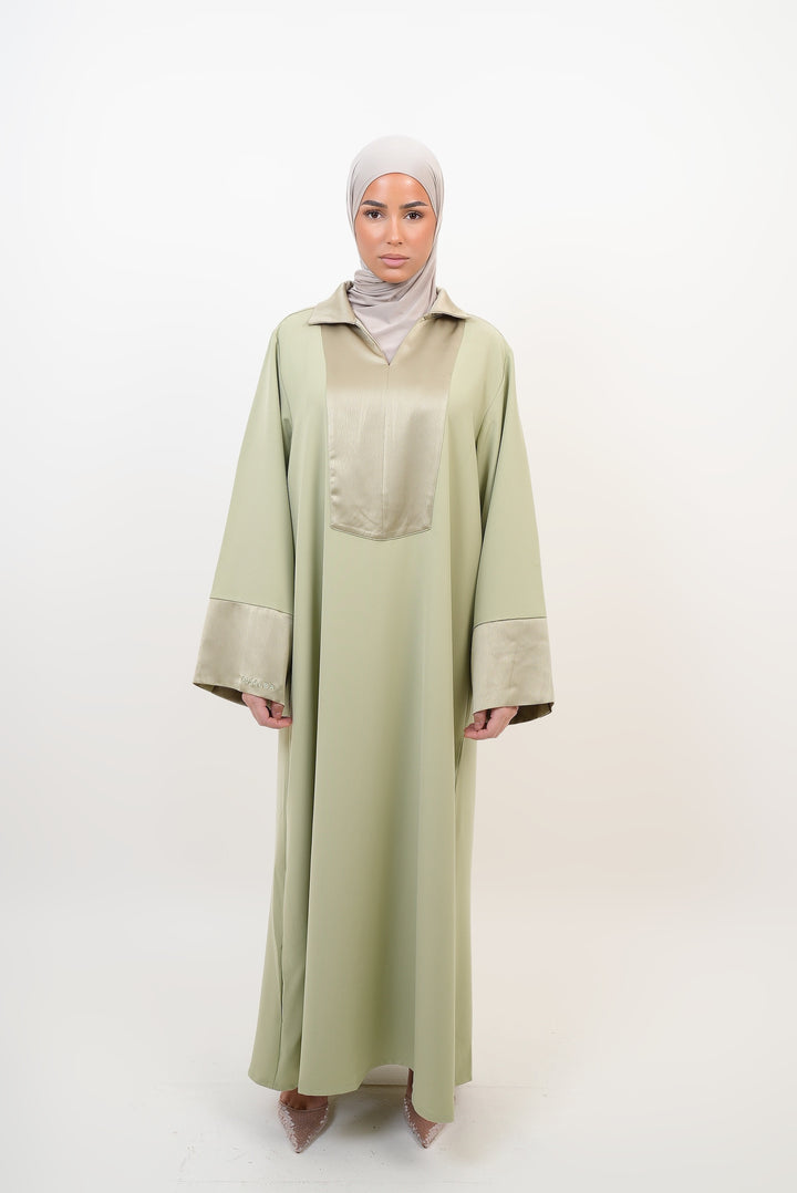 Abaya vert